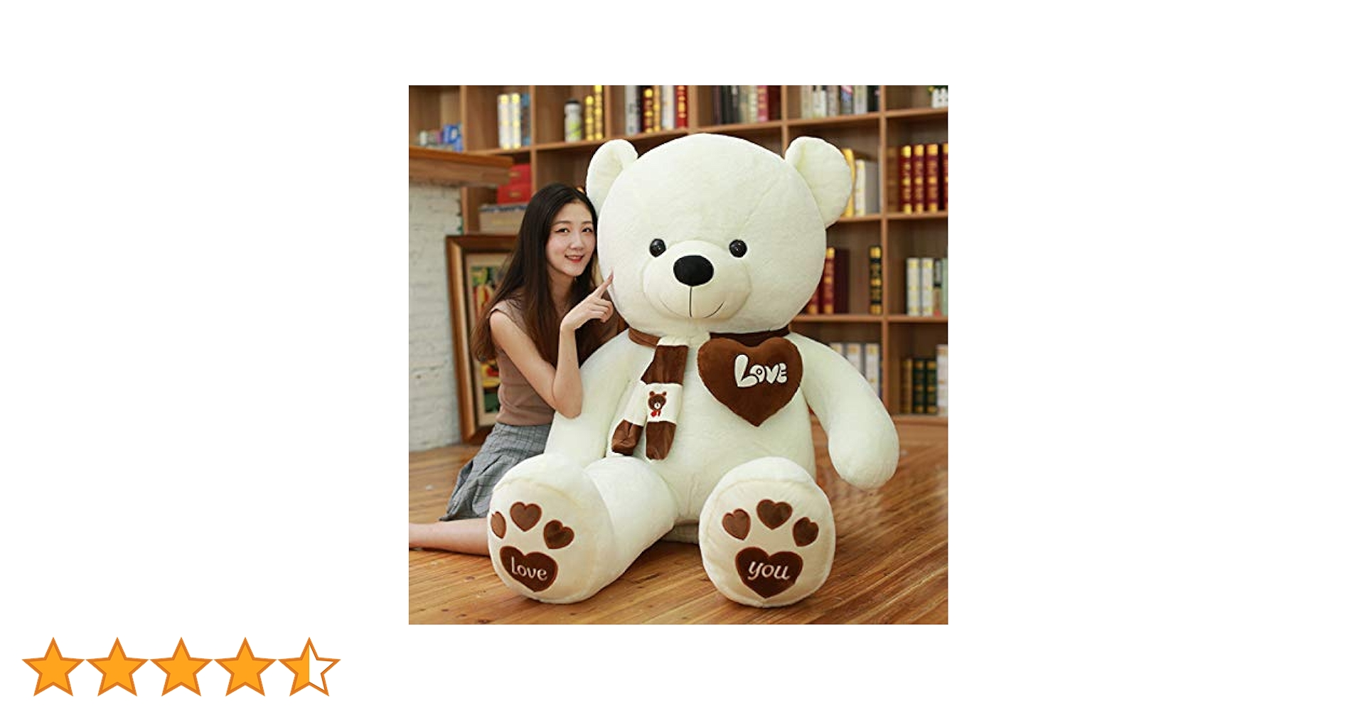 Amazon.co.jp: AMIRA TOYS ぬいぐるみ 大きい くま テディベア